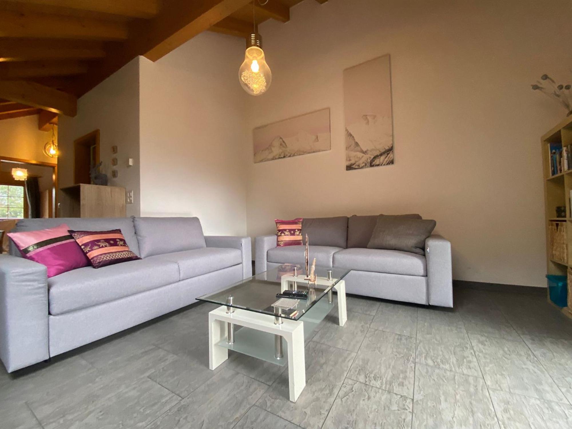 Charming Penthouse Lauterbrunnen Exterior foto