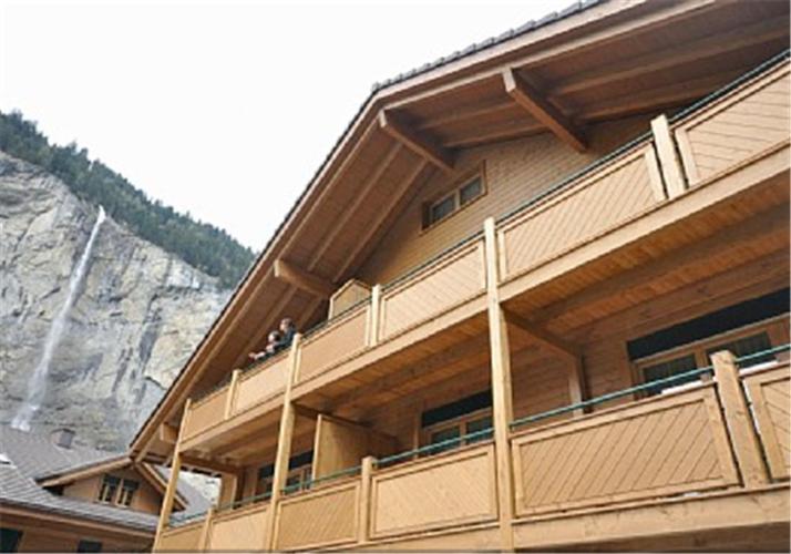 Charming Penthouse Lauterbrunnen Exterior foto